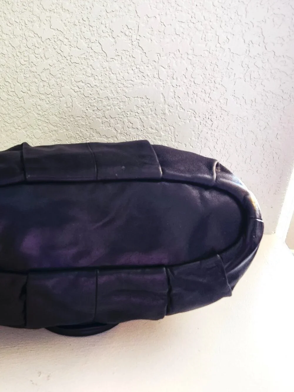 Euc Coach Madison Sophia Black Leather Shoulder Bag Handbag Purse